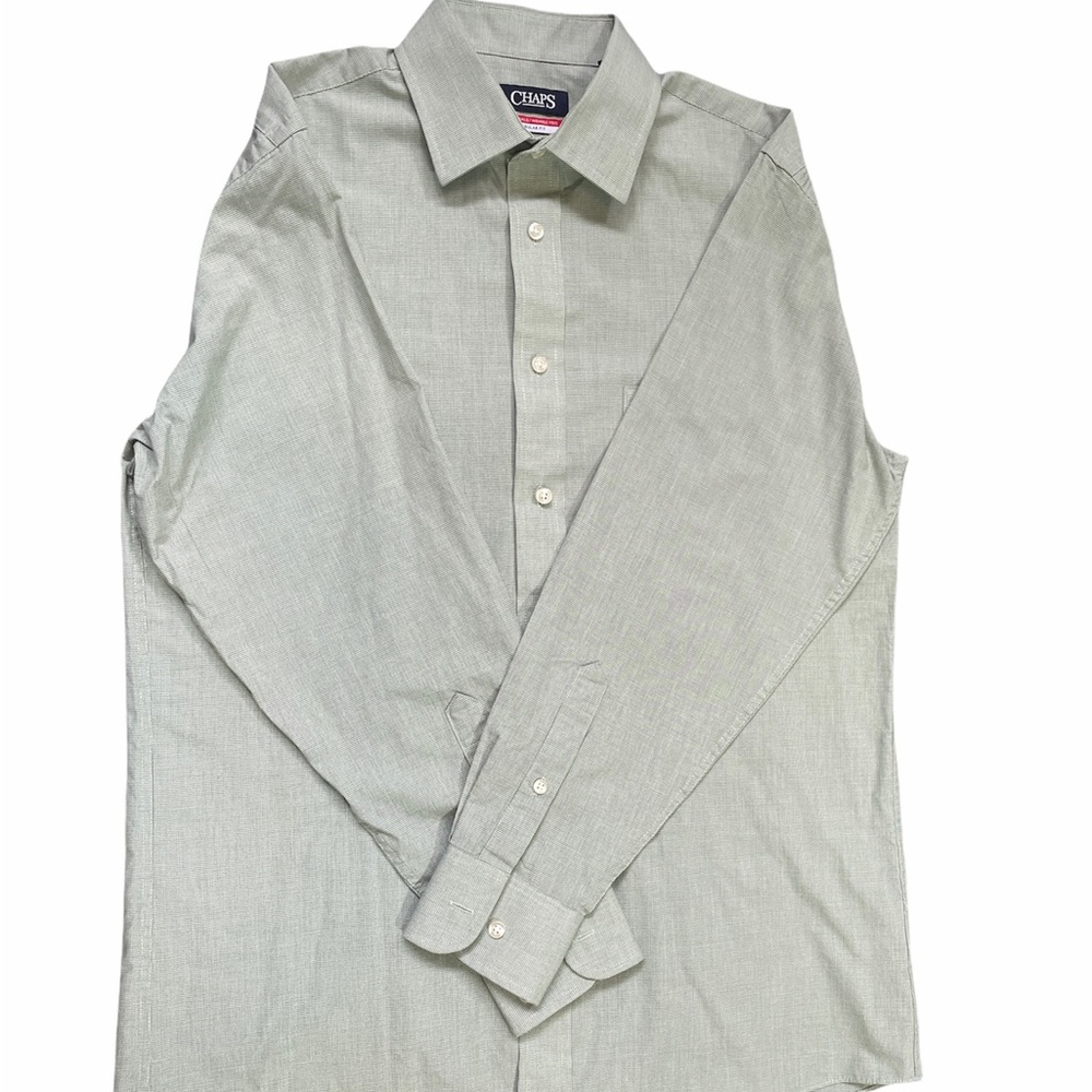 Chaps casual button down shirt size M.